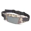 Bolsa de ombro pequena camuflagem militar tática para caminhada, equitação, fitness, lazer, esportes ao ar livre, corrida leve, pochete pequena, mini pochete