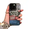 Etiqueta de Estilo Simple Europeo y Americano Adecuada para Funda de Teléfono Apple 15 Pro Max iPhone 16 Pro Comercio Exterior 14 Transfronterizo 17 Air