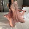 Lingerie Sexy, Camisola Sexy de Renda Reveladora do Bumbum, Pijama de Suspensório Transparente Quente Tamanho Grande, Seios Pequenos, Não Precisa Tirar, Uniforme de Puro Desejo