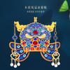 Novos adesivos de geladeira Ancient Rhyme Legacy Qimeng Fengyi Museu de relíquias culturais de estilo chinês Adesivos decorativos criativos para geladeira Phoenix Crown