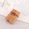 Caja de Cubierta para Cielo Nublado y Tierra, Lazo, Joyería, Anillo, Pendientes, Collar, Caja de Empaque para Joyería Multipropósito, Venta al por Mayor