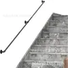 Comercio Exterior Hierro Forjado Wholesale Manija Manija Hogar Moderno Simple Tubería de Agua Pasamanos Pared Antideslizante Escaleras Mecánicas Escaleras para Ancianos