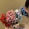 Pinza para el pelo de Aliento de Bebé del Mismo Estilo de la Hermana Hada Liu Yifei, Pinza Lateral de Flor Artificial, Pinza para el Pelo de Sesión de Fotos de Novia, Pinza Lateral