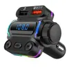 Reproductor MP3 para Coche P7 Llamadas Manos Libres Bluetooth Tipo Memoria USB Transmisor FM para Coche