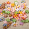 Manicura Flor de Cinco Pétalos Calcomanías para Uñas Falsas Decoración Color Macron 50 Piezas/Bolsa Arte de Uñas Joyería de Resina