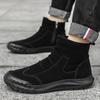 Zapatos de Hombre Invierno 2026 Nuevos Impermeables, Antideslizantes, Resistentes al Desgaste Zapatos de Trabajo, Zapatos Modernos y Versátiles, Zapatos Casuales de Algodón para Hombre