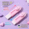 Goma de borrar corazón color macarrón Diseño retráctil de alto valor Menos virutas goma de borrar limpia para estudiantes fabricante en stock