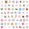 60 Nuevos Stickers de Dibujos Animados Estilo Coconut Girl con Graffiti para Coche, Maletas, Botellas de Agua, Cuadernos, Venta al por Mayor, Carrocería de Coche, Uso en Vehículos