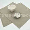 Tecido de linho de alta qualidade, jogos americanos premium, jogos americanos bordados de alta densidade, jogos de mesa especiais para sala de estar e cozinha, jogos de mesa estilo nórdico