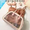 Bolsa de maquillaje nueva con separación de seco y húmedo, neceser de gran capacidad, simple y portátil, alto valor estético, bolsa impermeable para natación