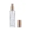 Frasco spray de perfume em forma de diamante 12ml frasco decantador de perfume frasco de vidro transparente com pump frasco de amostra de perfume frasco vazio