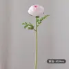 Flores de Peonía Artificiales Mini con Tallos Cortos, Capullos de Camelia, Ramo de Mano, Ramo de Peonías Artificiales