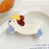 Pasador de Perrito de Dibujos Animados Lindo Clip Lateral Pequeño Pasador Infantil Lateral Casa BB Clip Divertido Ácido Acético Corazón de Niña Accesorios para el Cabello