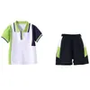Traje Uniforme de Jardín de Infancia, Chaqueta Universal para Todas las Estaciones, Uniforme de Escuela Primaria, Niños y Niñas, Conjunto Deportivo Verde de Siete Piezas