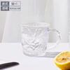 Taza de vidrio resistente al calor Glacier Tape con alto valor de color, taza para agua, jugo, bebida, cerveza, envío gratis de fábrica