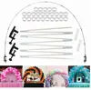 Soporte de Arco de Globos para Mesa Varilla Transparente Fibra de Vidrio Decoración de Fiesta de Cumpleaños Boda Set Transfronterizo de Amazon