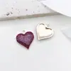 1 Colgante Morado con Goteo de Aceite Estilo Coreano DIY Pulsera de Aleación de Zinc Colgante para Collar Pendiente Colgante para Llavero Accesorios de Joyería