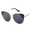 Gafas de sol Jamie 9028 Estilo Europeo y Americano Ojo de Gato para Mujer, Lentes Oversize Versátiles de Moda, Gafas de Moda Callejera para Hombre