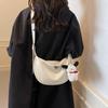 Bolso de Marca Extranjera de Nicho para Mujer 2026 Nueva Moda Tendencia Bolso de Hombro de Gama Alta con Correa Ancha Bolso Cruzado tipo Empanada