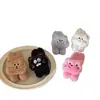 Lindo Broche de Peluche de Gatito de Cuerpo Completo Colgante DIY para Bolso Pasador Accesorios Colgantes Accesorios de Muñeca Gato