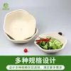 Caja de Empaque Hexagonal Biodegradable, Lonchera Hexagonal Desechable, Lonchera para Llevar, Recipiente de Empaque Ligero para Frutas y Ensaladas