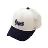 Gorras de protección solar para niños al por mayor para primavera y verano, gorra de béisbol para bebé estilo letra bordada, gorra de béisbol para niños para exteriores