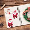Conta de mão de desenho animado Natal DIY Decoração de conta de mão Decoração de férias Crianças Decoração de conta de mão personalizada