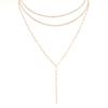 2022 nuevo popular collar multicapa estilo ins elegante strass sexy cadena clavicular accesorios europeos y americanos neckla06