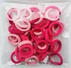 Anillo de Toalla de Alta Elasticidad Xiuiba, Lazo para el Cabello Infantil de Colores, Cuerda para el Cabello Simple y de Moda, Accesorio para el Cabello para Viajes