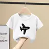 Camiseta de Verano de Manga Corta para Niños 2026 Nuevo Estilo Niños Grandes Verano Algodón Delgado Top Elegante y de Moda para Niños