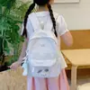 Mochila de dibujos animados de alta apariencia para mujer, gran capacidad, estilo universitario, linda mochila escolar para estudiante, nuevo modelo 2026
