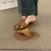 Sandalias Planas Casuales de Moda sin Cierre para Mujer, Nuevo Estilo Verano 2026, Sandalias para Vacaciones en la Playa, Sandalias Romanas