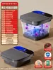 Cubeta Plegable para Baño de Pies para Uso Doméstico, Baño de Pies con Calefacción de Temperatura Constante Totalmente Automática, Tina para Lavar Pies que se Extiende hasta las Pantorrillas, Cubeta para Baño de Pies con Masaje