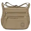 Bolsa de Ombro Transversal Casual Moda Ultra Leve Impermeável com Múltiplos Compartimentos de Tecido de Nylon de Grande Capacidade para Comércio Exterior Transfronteiriço