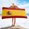 Chal Absorbente con Protección Solar Toalla de Playa Toalla de Baño Secado Rápido Impresión Digital Toalla Transfronteriza Toalla de Baño con Bandera Nacional Microfibra