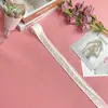 Suministro directo de fábrica Accesorios de ropa DIY Encaje de bordado de algodón ancho 2.6cm Ropa interior Tela textil para el hogar al por mayor
