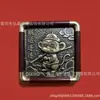 Nuevo Adorno de Escritorio de Oro Puro 999 Zodiaco Pintura Frotada de Bronce Marco de Fotos Adorno Regalo de Empresa Se Puede Enviar Directamente