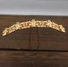 Grampo de cabelo flor de cobre fundido grampo de cabelo headdress antigo material 12*93*102mm