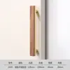 Manija de cajón de gabinete de lujo ligero, manija de puerta de armario, manija de madera maciza china, manija dorada de estilo chino moderno simple de alta gama
