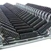 Soportes de Triple Rodillo de Nylon Máquina de Banda Personalizada Tipo Canaleta Triple Rodillo Instalación Simple Minería Subterránea Rodillo