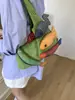 Pedido Extranjero Bolsita de Punto Creativa de Nicho para Mujer Verano 2025 Nuevo Bolso de Hombro Versátil Bolsa Tote de Dibujos Animados para Viajar