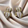 Pendientes Multicolor de Textura Irregular Más Vendidos Transfronterizos Diseño Personalizado de Moda Europea y Americana Pendientes Sencillos Pendientes para Hombres y Mujeres