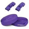 Cordones elásticos sin atar para personas perezosas, elásticos, planos para hombre y mujer, hebilla fijadora de presión para cordones sin atar, venta al por mayor de cordones