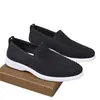 Zapatos Personalizados para Hombre, Nuevos Modelos de Primavera y Otoño, Zapatos sin Cordones Transfronterizos, Zapatos Transpirables y Cómodos de Suela Suave, Zapatos de Malla a la Moda