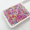 Cuentas de Vidrio de 4 mm Cuentas Pequeñas de Arroz Pulsera de Abalorios Hecha a Mano Collar Accesorios DIY Hechos a Mano Material Accesorios Decorativos Esmerilados