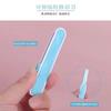 Navaja retráctil de seguridad para recortar cejas, cuchilla de afeitar para cejas para principiantes, red de seguridad afilada, cuchillo para recortar cejas, artefacto para cejas