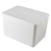 Combinación Creativa Bolsa de Dormitorio Caja de Almacenamiento Práctica Cesta de Almacenamiento Doméstico Cubierta Plástico Grande Caja de Almacenamiento para Sala de Estar