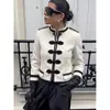 Ropa de Moda Europea y Americana Transfronteriza, Chaqueta Retro de Botonadura Única de Moda Más Vendida en Aliexpress