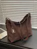 Bolsa de Hombro para Viajes Diarios de Alta Apariencia 2025 Otoño e Invierno Nuevo Estilo Versátil Gran Capacidad Bolso Vintage para Mujer