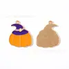 Acessórios de Liga para DIY de Morcego Halloween Abóbora Pingente Esmaltado Casa Assombrada Múmia Chaveiro de Liga